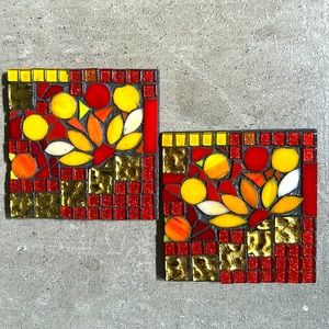 Mosaic coasters